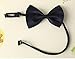 Glittermall Solid Color Adjustable Boys Kids Bow Tie Collection - 12 Mixed Color/12pcs