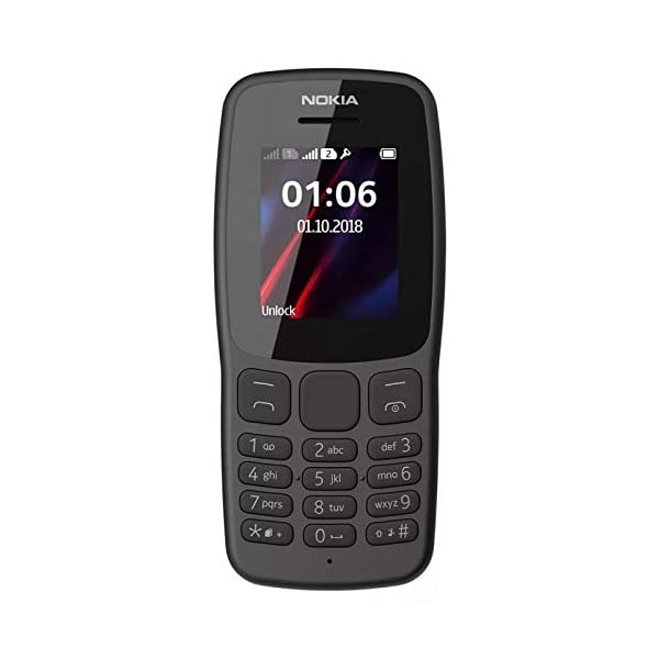 Nokia-106-Dual-Sim-2018-Dark-Grey-With-LED-Torch-FM-Radio-Big-Button-Phone Nokia 106 all carriers 4GB Dual Sim 2018 Dark Grey With LED Torch - FM Radio - Big Button Phone