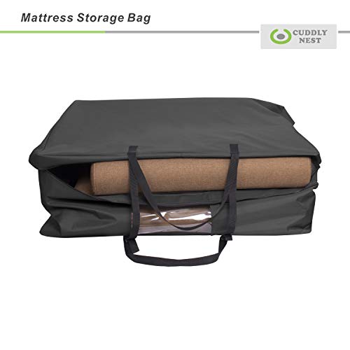 Cuddly Nest Folding Mattress Storage Bag Heavy Duty Carry Case for