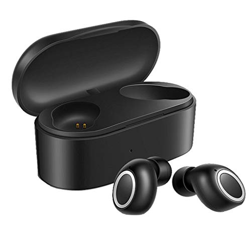 Bluetooth Earphones in Ear Wireless Headphones with Charging Box BT 5.0 HIFI Mini Headset Bass TWS Earbuds IPX7 Waterproof 3D Surround Sound with Microphone -