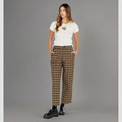 Volcom Women's Thisthatthem Skate Relaxed Fit Chino