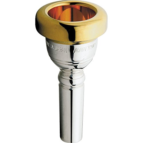 Yamaha YAC TRUDEL Signature Series Alain Trudel Trombone Mouthpiece with Gold-Plated Rim/Cup
