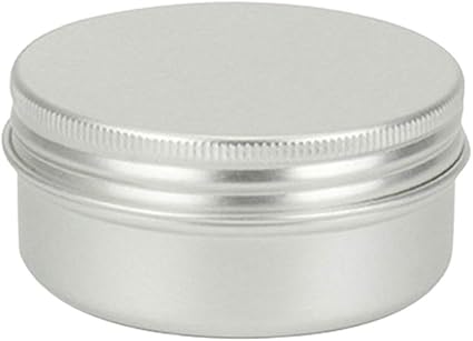 Amazon Yarui アルミ缶 8個入り 50ml丸い空の瓶 ねじ蓋付き アルミ製 小分け容器 詰め替え 空き缶 Diy手作り用品 ジュエリー 小物入れ 携帯用 ホビー用収納ボックス Yarui ラップホルダー
