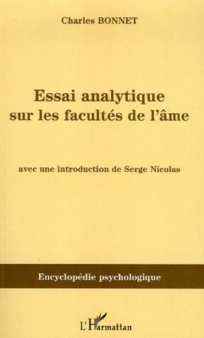 Essai analytique sur les facultés de l'âme