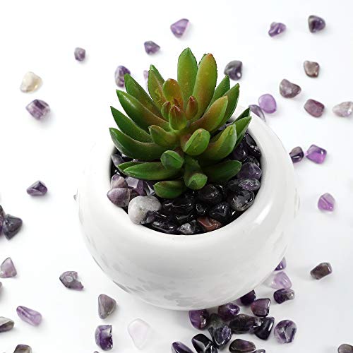 3 Kingyao+Amethyst+Tumbled+Crushed+Decoration