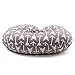 Minky Nursing Pillow Cover & Waterproof Cover | Arrow Pattern Slipcover | Extra Soft Plush Fabric | Best for Breastfeeding Moms| Fits Snug on Infant Nursing Pillow| 2 Pack Gift for Baby Boy or Girl
