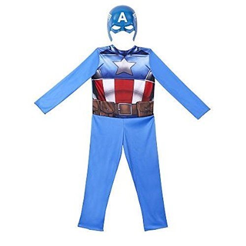 Avengers Captain America Animated Full Dress Up Costume