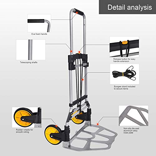 3 FULLWATT+Capacity+Aluminum+Portable+Telescoping