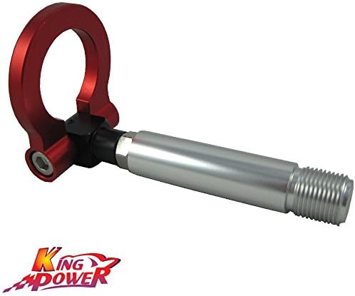 GENERIC RED T2 FOR TOYOTA YARIS SCION TRD RACING SCREW ALUMINUM CNC TOW TOWING HOOK JDM