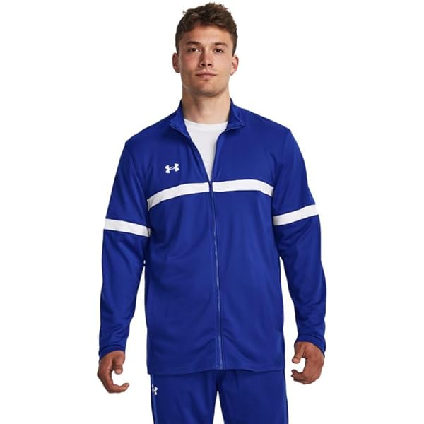 Under Armour Mens UA Knit Warm Up Team Full-Zip - Sweat Wicking SM
