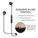 Picun Bluetooth Headphones, V4.1 Wireless Headphones 10 Hrs Battery IPX5 Waterproof Sport Wireless Earbuds with HD Mic, Comfort Premium Stereo Sound Earphones Magnetic for Running (Black)