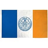 3x5FT City of New York Flag NY Empire State NYC Decor Banner