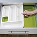 Joseph Joseph DrawerStore Expandable Cutlery Tray, Green