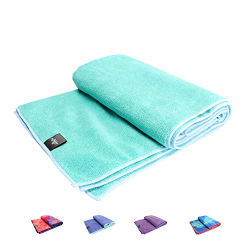 SUMI ECO ECOFRIENDLY The Perfect Yoga Mats Towel Super Soft, Sweat Absorbent, Multicolored