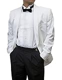 Mens 100% wool Adjustable Black Tuxedo Pants with Satin Stripe