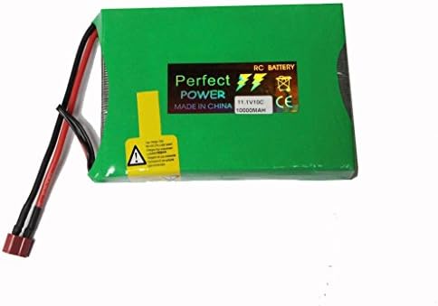 Rc Lipo Battery 10000mah 11.1v 3s 10c Akku for Rc Remote Control Plane Car Boat with T Plug 3 Pin