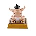 MagiDeal Solar Power Bobblehead Toy Figure Nohohon Japanese Sumo Wrestler