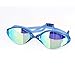 Swim Goggles, COPOZZ 3550 Swimming Goggles For Adult Youth Men Women - Mirrored Coated / Clear Anti Fog UV Protection Lens 3 Nose Bridges - For Competitive Indoor / Open Water