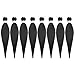 NAYOO Bangs Hair Clip in Bangs 100% Human Hair Extensions Wispy Bangs French Bangs Fringe with Temples Hairpieces for Women
