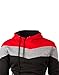 Mooncolour Mens Novelty Color Block Hoodies Cozy Sport Autumn Outwear 0163_black US Large