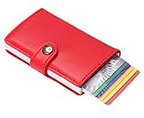 Secrid Women Mini Wallet Genuine Leather RFID Safe Card Case