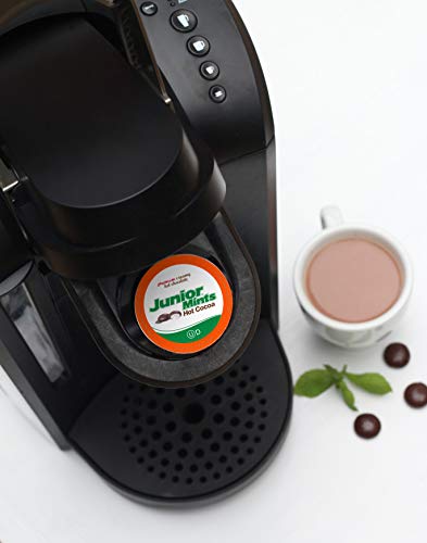 Junior Mints Chocolate Mint Flavored Hot Chocolate Pods, Compatible with 2.0 K-Cup Brewers, 12 Count - Cool Mint and Cocoa Treat