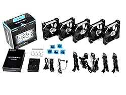 Lian Li UNI Fan SL120 5 Pack Black - with