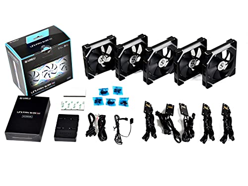 Lian Li UNI Fan SL120 5 Pack Black - with