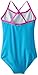 Kanu Surf Girls' Mermaid Solid One-Piece Swimsuit