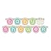 Unique 4.3ft Pastel Baby Shower Letter Banner