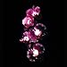 Orchid Solar Flower, LED Solar Flower, LED Light, Outdoor Light,LED (Pink)