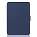 OMOTON Kindle Paperwhite Case Cover - The Thinnest Lightest PU Leather Smart Cover Kindle Paperwhite fits All Paperwhite Generations Prior to 2018 (Will not fit All New Paperwhite 10th Gen),Navy Blue
