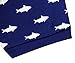 Kids Pajamas Hop Boys Shark Pajamas Childrens Cotton PJS Clothes Sets Toddler Sleepwear (Blue,5T)