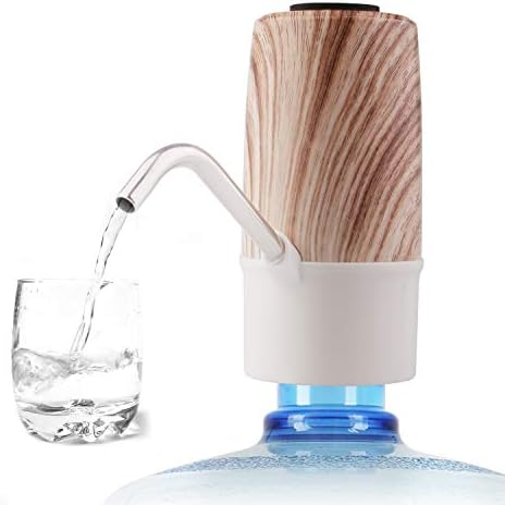 Drinking Water Pump, Electric Automatic Water Pump Portable 5 Gallon Water Bottles Dispenser Water Jug Pump Switch for Home, Kitchen, Office, School, Camping, Picnic or Activities etc.
