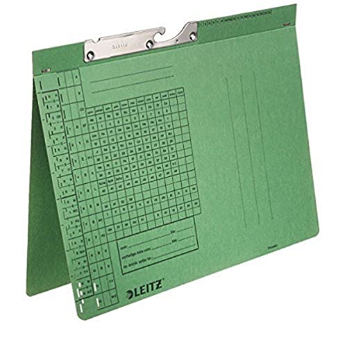 Leitz - LEITZ Pendelhefter, A4, Amtsheftung, grün, 250 g/qm