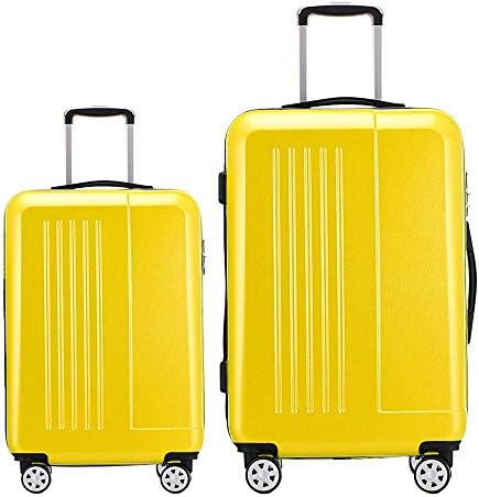 Fochier Luggage 2 Piece Set Lightweight Spinner Suitcase 20inch 24inch
