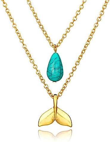 Top Fashion Stylish Multi-layered Cross/evil Eye/Leaf Pendant Necklace for Girls and Women