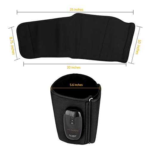 FIT KING Rechargeable Leg Massager for Circulation - Wireless & Tubeless Air Compression Massager Wrap for Leg and Arm Massage FT-015A - Thumbnail 6