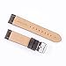 Hadley Roma MS854 20mm Grey Oil Tan Distressed Leather Stitched Men's Watch Band