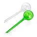 Giveme5 Pack of 3 Aqua Globes Small Plant Flower Automatic Self Watering PVC Bulbs Ball Garden Waterer Device Set (Transparent)