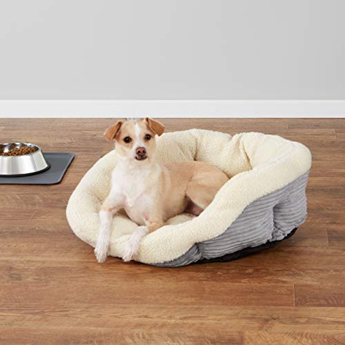 AmazonBasics Round Warming Pet Bed, 24Inch Pricepulse