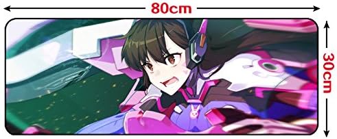 GALIGEIGEI Soft Smooth Gaming Mouse Pad Mouse Mat(31.5 "x 11.8"x0.12"), Design for Overwatch (D.VA-2)