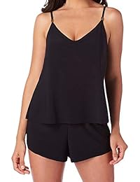 Bañador para dama con cuello en V y tirantes ajustables