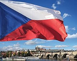 Heavy Duty Czech Flag 3x5 Ft, Longest Lasting