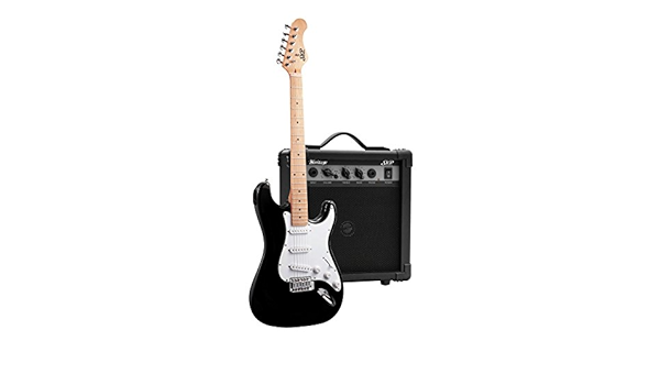 Amazon.com: SKP Pro Audio SKP Combopack de guitarra eléctrica | con  amplificador de 10 vatios : Instrumentos Musicales