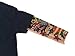 Wild Rose Boys Black Tattoo Sleeve Shirt, Ikandy Flames Eagle USA, Black, Sz 6/8