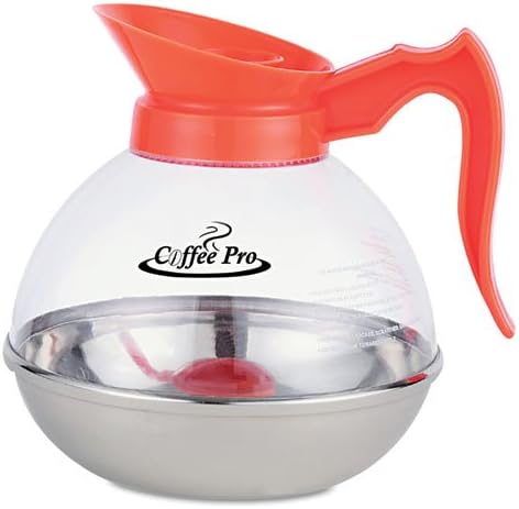 Original Gourmet CPU13 Unbreakable Decanter, Decaf, 12 Cup, 8-Inch x10-Inch x10-Inch, OE Handle