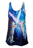 Sidecca Star Wars Inspired Kitty Cat Light Saber Fight Tank