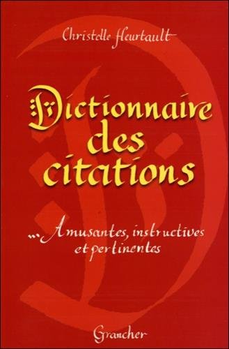 Dictionnaire des citations