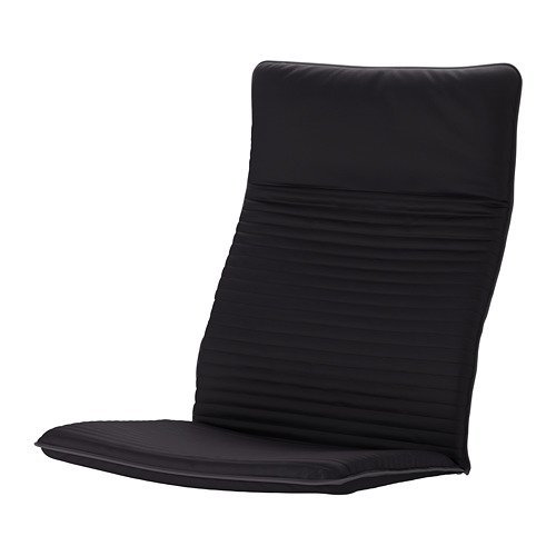 Ikea Chair Cushion, Alme Black (Cushion Only)